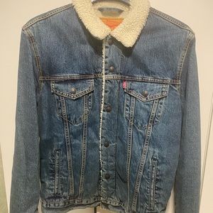 Man denim jacket